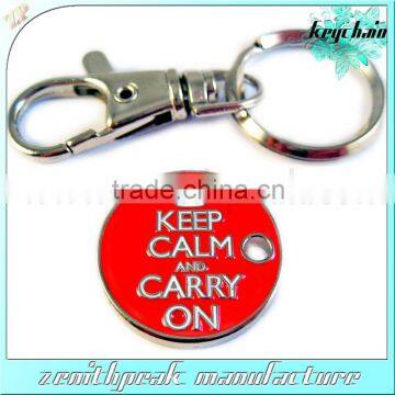 key ring holder key tag holder silver ring holder