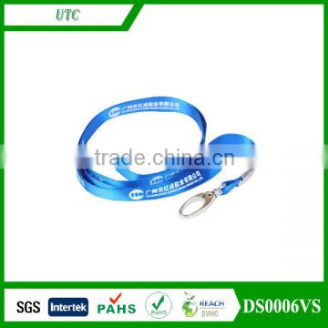 2014 Wholesale cheap custom printed neck lanyards no minimum order