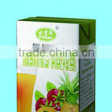 Aseptic mill/beverage box packing copmposite materials