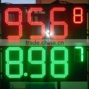 Gas Station Oil Price Electronic LED Sign With Hign Quality