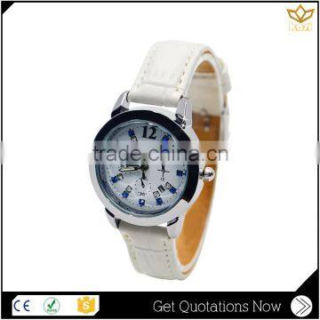 Best selling digital display watch leather automatic quartz curren watches Y003