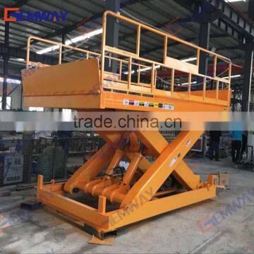 5 ton electric hydraulic scissor lift elevator