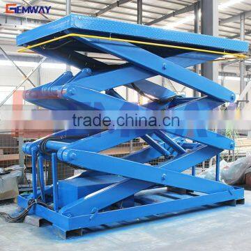 China factory CE approved hydraulic car lift scissors/car scissor lift