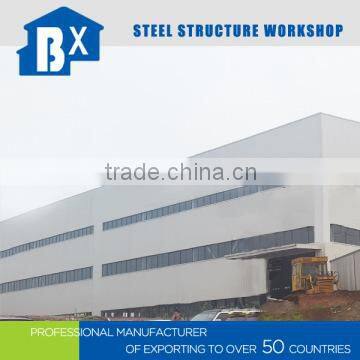 Big Span High Quality Longer Service Life Steel Structure Prefab Workshops