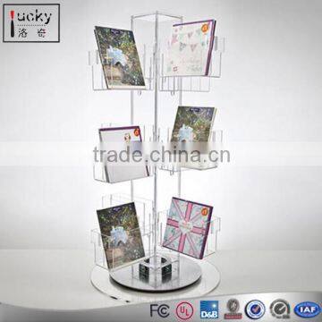 Magazine & Newspaper Displays/Rotating Floor Display stand