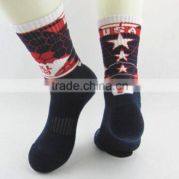 Custom Colorful Ployester Man Socks