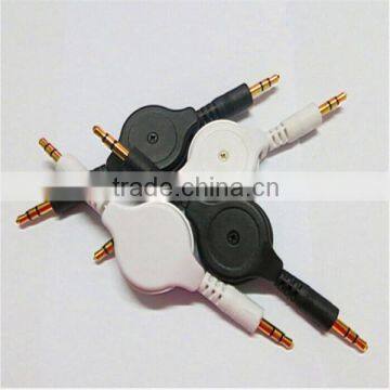 wholesale flexible usb aux car audio cable, male-male usb car audio vedio cable