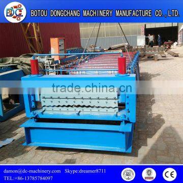 Double Layer IBR Roof Sheet Roll Forming Machine