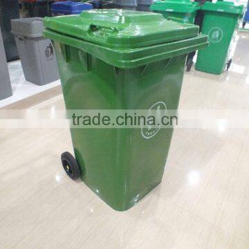 120L wheeled Eco-Friendly Feature and Outdoor Usage pedal plastic garbage bin