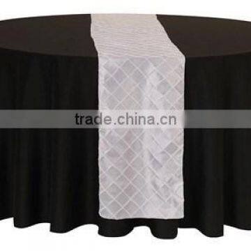 european elegant wedding pintuck lace Table Runner