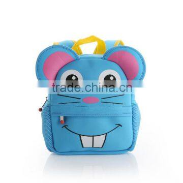 2015 new degign promotional cute animal kid's backpack, shaped children school daypacks