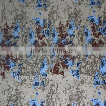 100% cotton fabric with camouflage printed waterproof tablecloth