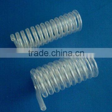 High quality Spiral Clear Fused Quartz Glass Tube