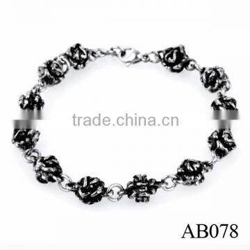 China Wholesale High Quality Metal Chain Stainless Steel Bracelet Men And Women photo-3