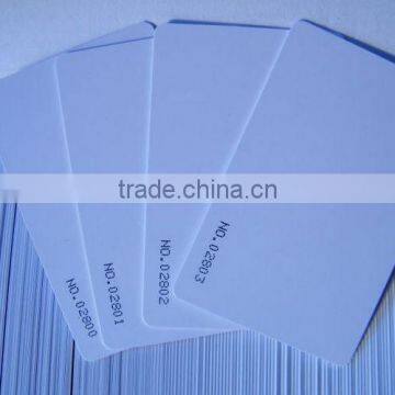 125khz /13.56mhz /860-960mhz Plastic Door Access Control RFID Card photo-2