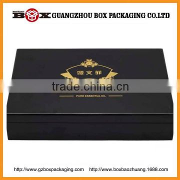 Screen Printing Wooden Cosmetic Box Packaging