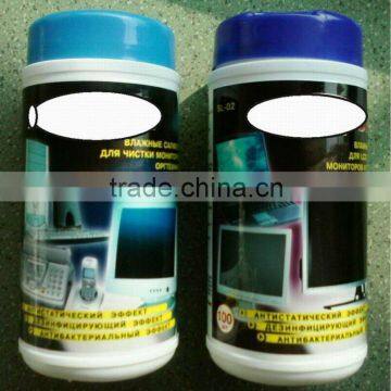 Computer Screen Cleaner Wet Wipe, Laptop Lens Cleaning Cloth Kits photo-2