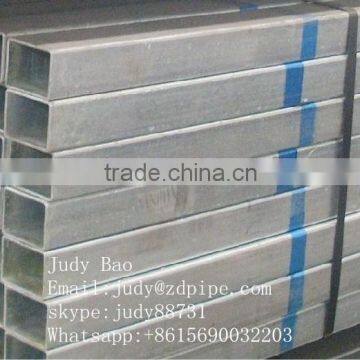 galvanized square pipe