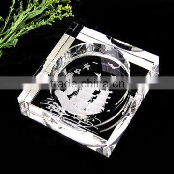 The Best Quality Crystal Ashtray For Promotional Gifts