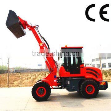 high power loader small wheel loader TL1500 tractor front end loader for sale