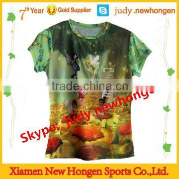 2016 sublimation t shirts design, t shirts for women