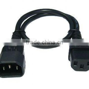 IEC Mains Lead Extension Cable IEC C13 to IEC C14