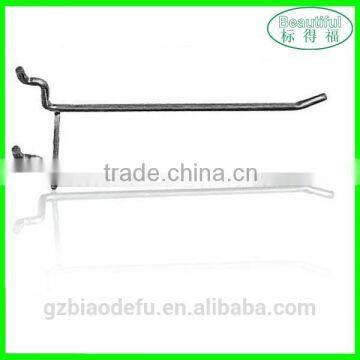 Wholesale Metal Pegboard Double wire Hook/Double Hook for Pegboard