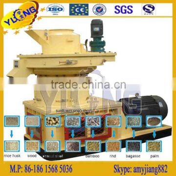 Spain wood pellet machine made by Yulong company