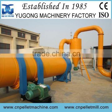 Efficient CE Approved Yugong Factory Rotary Drum Dryer