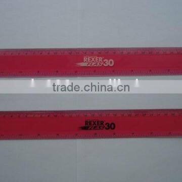 Wholesale Promotional 12' 30cm PVC Flexible Soft Ruler With Logo Printing photo-2