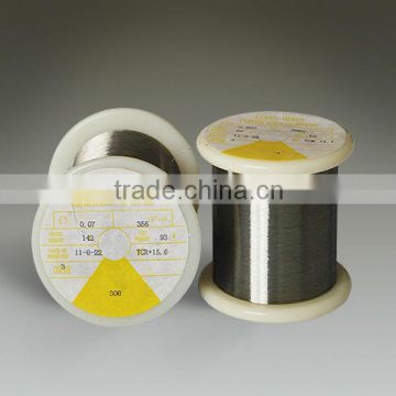 Nickel-chromium electrical resistance alloy wire for heating