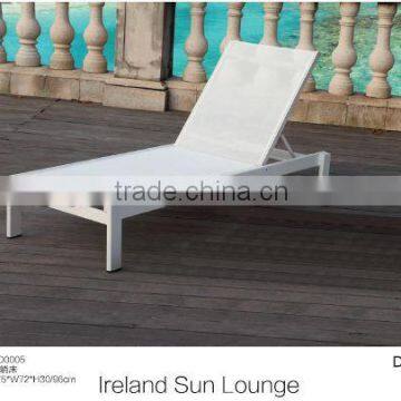 2016 newest design elgent durable stackable outdoor beach chair/ sun lounger