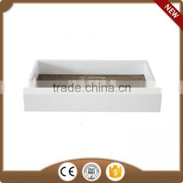 beautiful white wooden tray