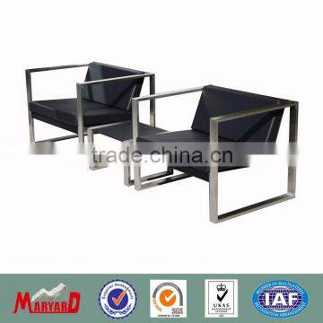 modern stainless steel chair in good design