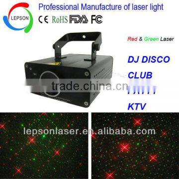 160mW red green mini laser show system laser light