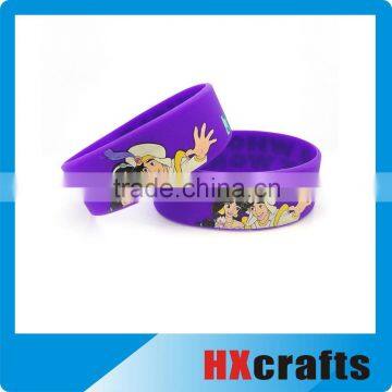 New Promotional Custom Design 1 inch wide bracelets