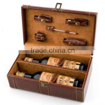 PU Wine Box,wine Box in Leather