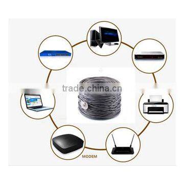 Premium Low Price CAT5e Lan Network Cable UTP Solid Bare Copper 24 Awg 305m- Grey photo-6