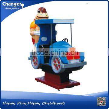 Coin Operated Fiberglass Toys music and video children funny kiddie rides