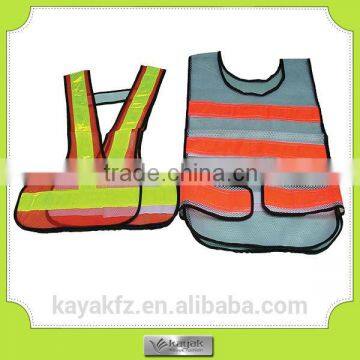 custom mesh road security reflective safety vest