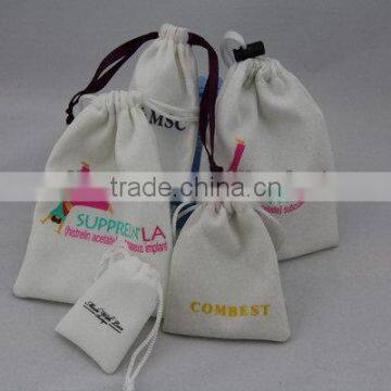 Contemporary hot sell velvet jewelry roll pouch