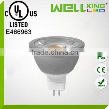 UL cri 95 4W 5w 6W spot light cob led lamp mr16 crystal light