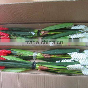 silk plant latexed artificial floral item