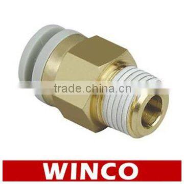 Pneumatic Fitting Brass Straight Union KQ2H
