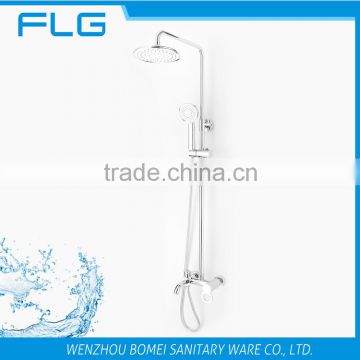 High Quality Product FLG2758S Lead Free Chrome Finished Cold&Hot Water Shower Faucet Set Bath Shower Set