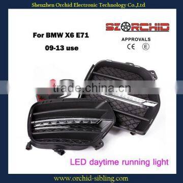 IP67 high quality led daytime running light DRL for BMW X6 E71 09-13 use