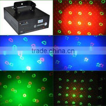 New 250mW LED RG twinkling laser bubble light
