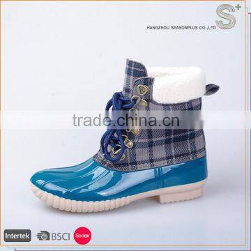 Best Price Superior Quality rubber fashionable duck rain boots