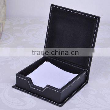 China Factory Wholesale Custom PU Leather Gift Box, Black Storage Box photo-2