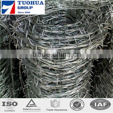 Galvanized Barbed Wire Chain Link Fence Top Barbed Wire photo-4
